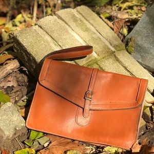 Leather Wristlet